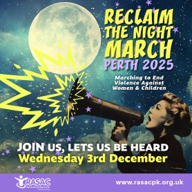 RECLAIM THE NIGHT March - Wednesday 3rd December 2025