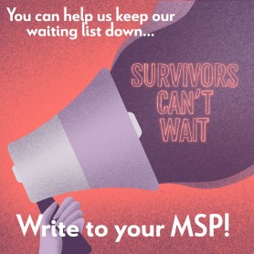 Survivors Can't Wait Campaign 